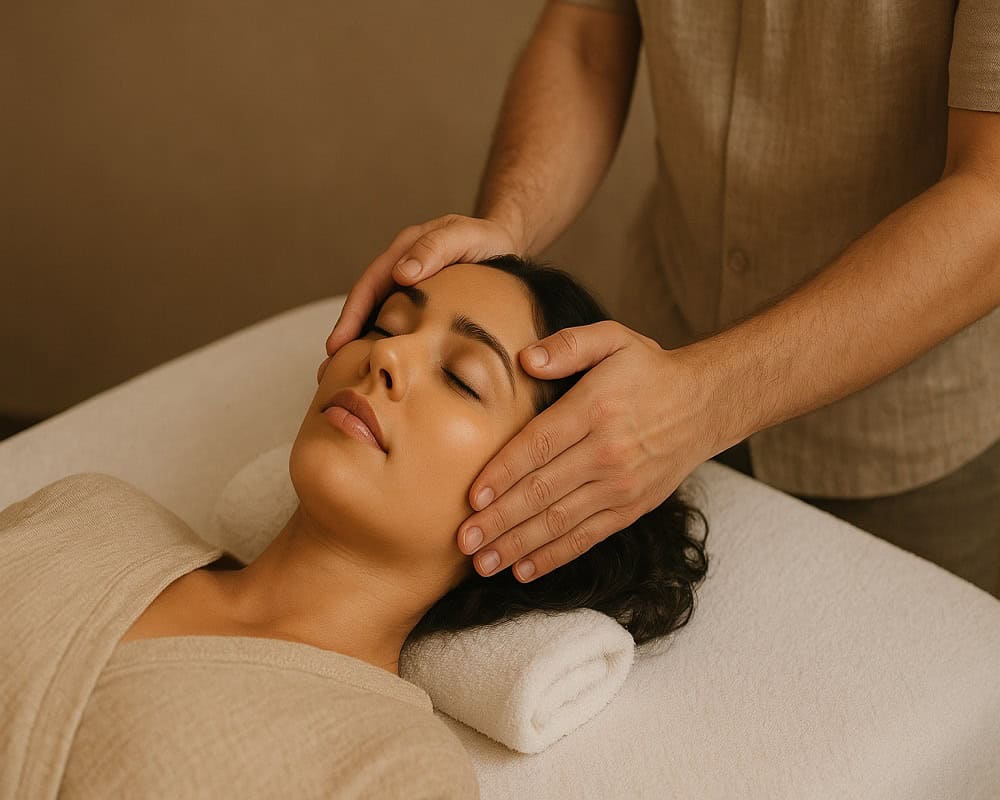 Indian Head Massage by Vijay Naraina Vihar